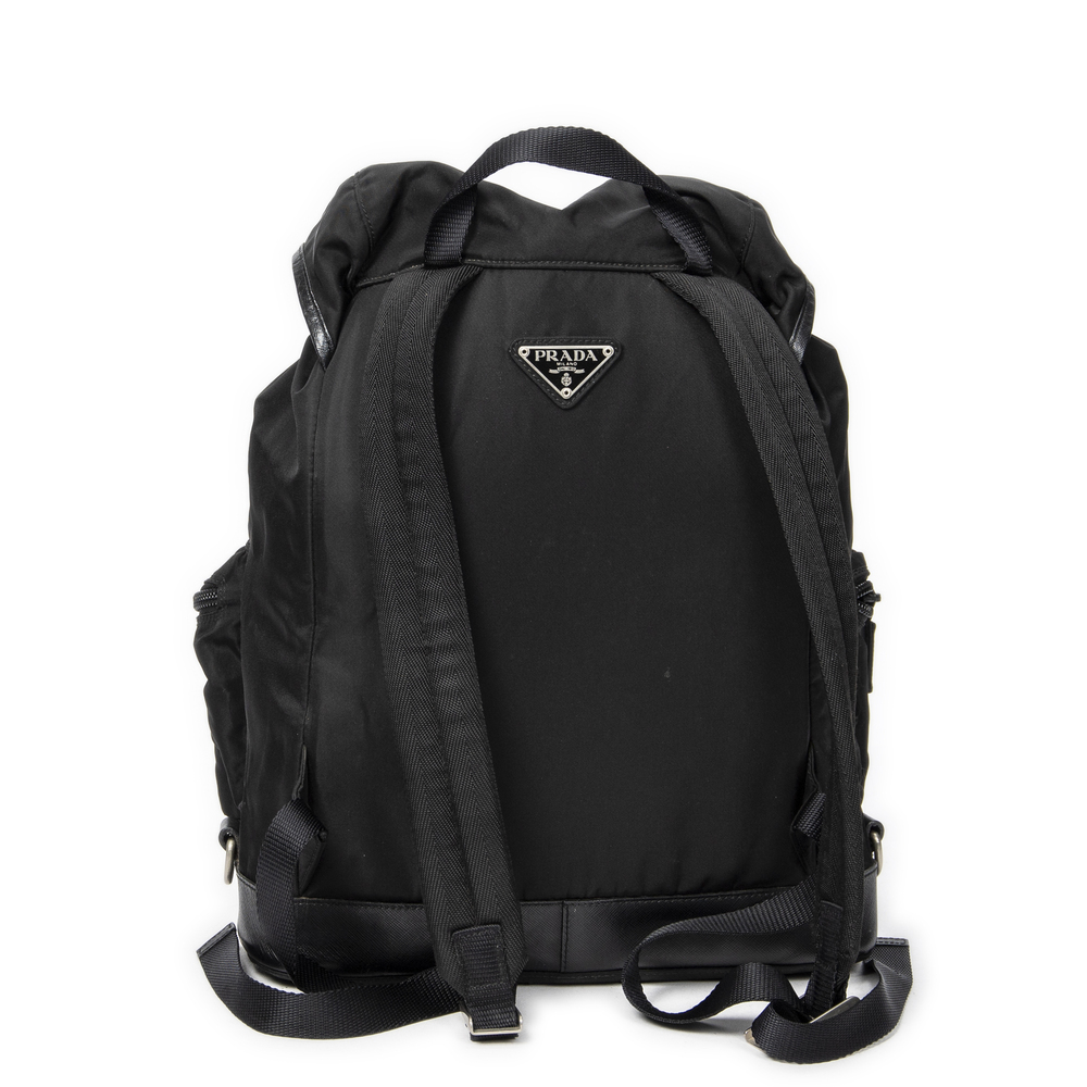 Prada Double Pocket Drawstring Backpack - image 5